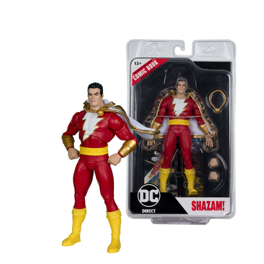 DC Direct WV7 Shazam! Platinum Edition 7-Inch Action Figure w/ Comic