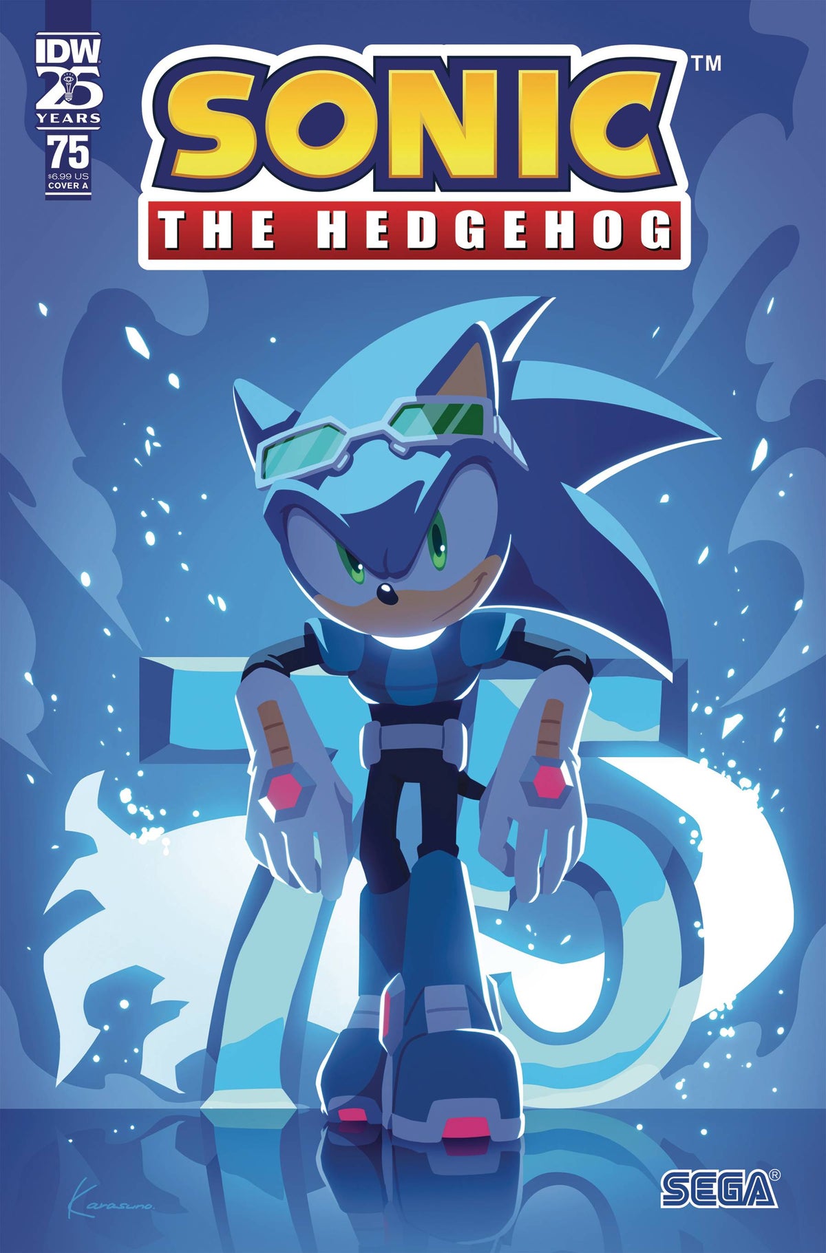 Sonic The Hedgehog #75 Cvr A Sonic Team