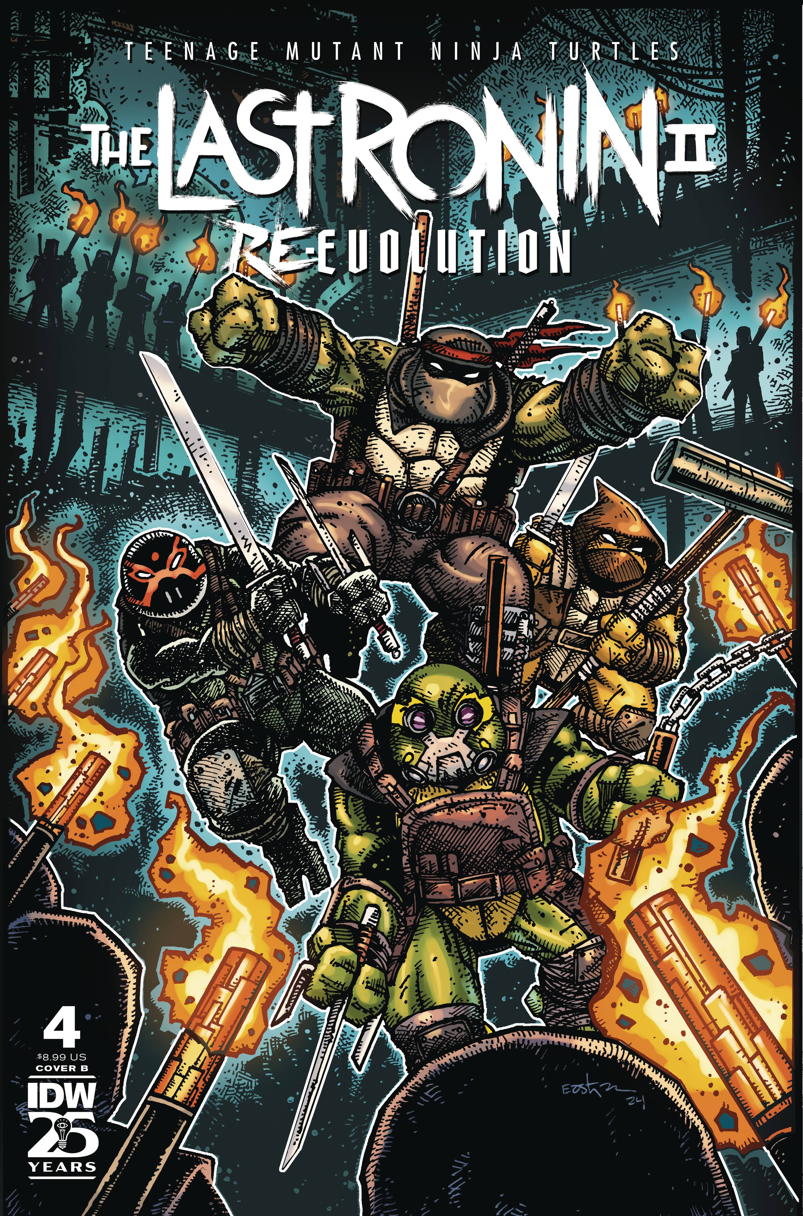 Tmnt The Last Ronin Ii Re Evolution #4 Cvr B Eastman (Mr)