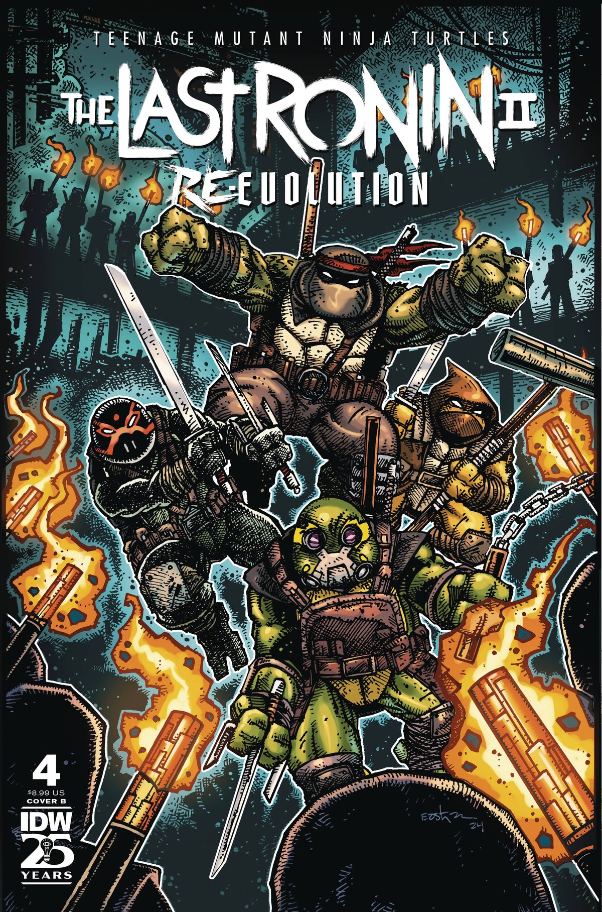 Tmnt The Last Ronin Ii Re Evolution #4 Cvr B Eastman (Mr)