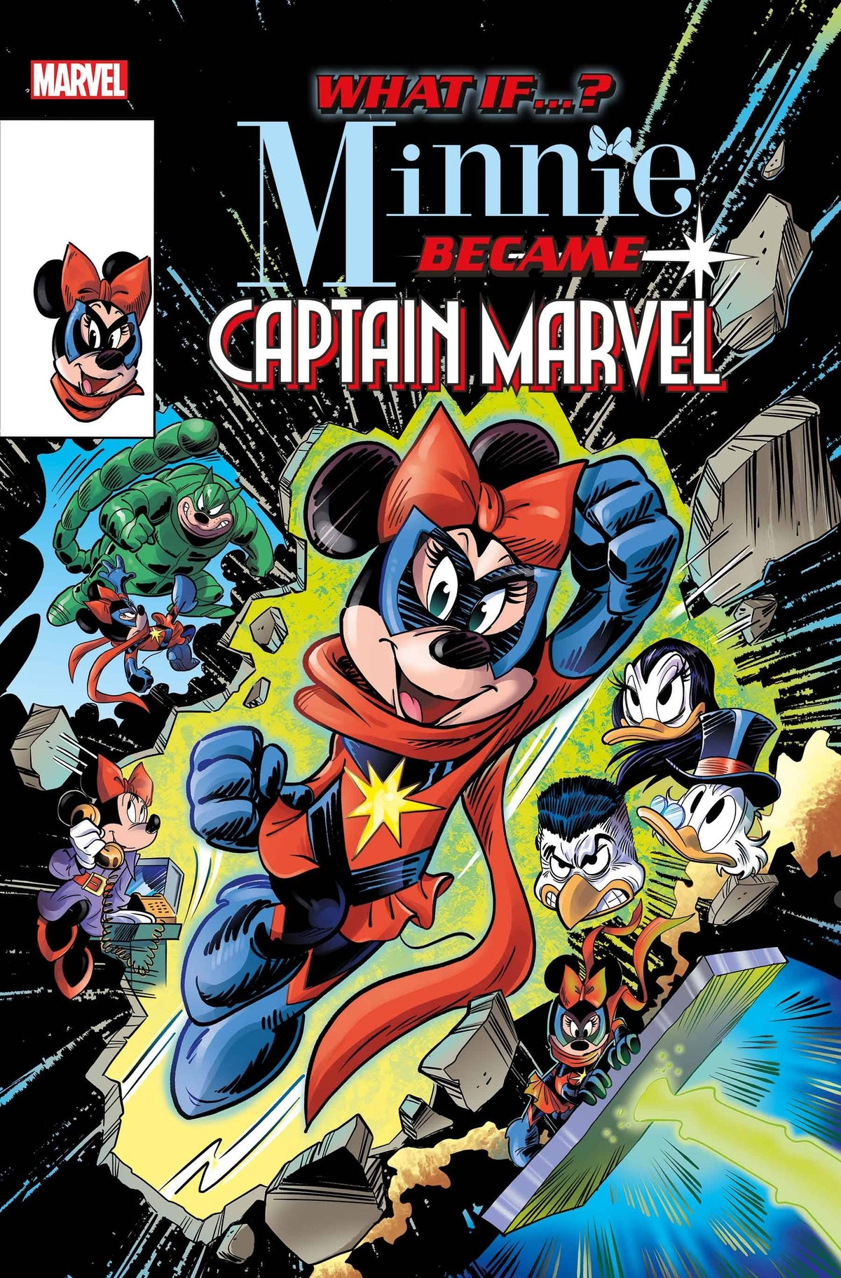 What If Minnie Became Captain Marvel #1