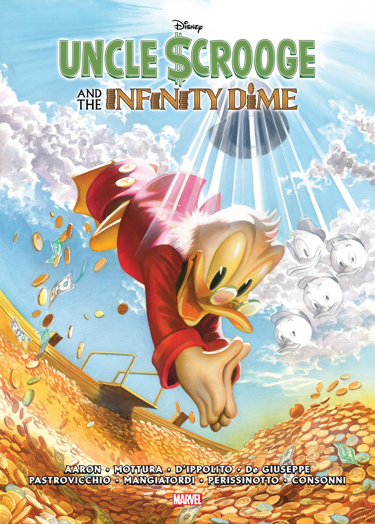 Uncle Scrooge Infinity Dime Gallery Ed Hc Alex Ross Cvr