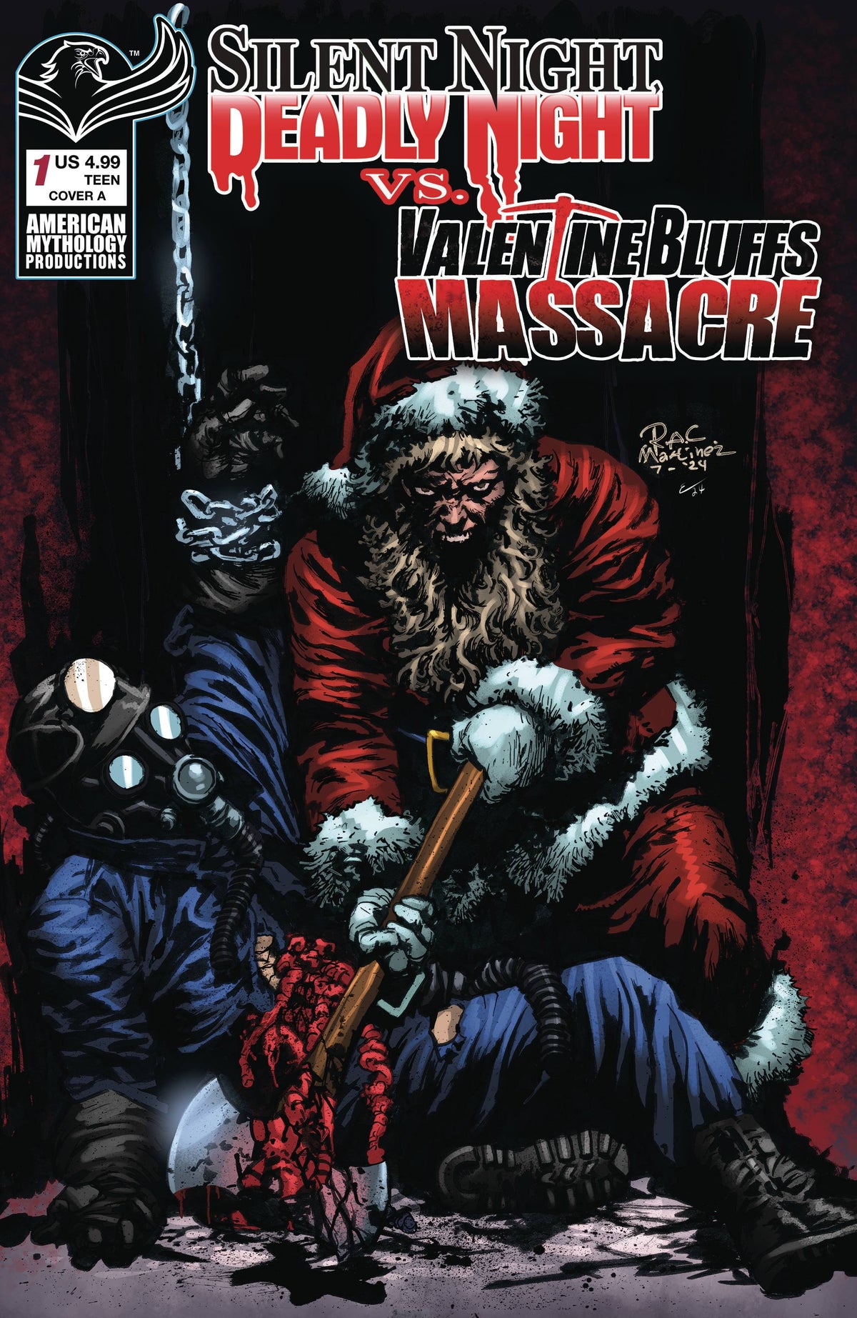 Silent Night Deadly Night Vs Valentine Bluffs Massacre #1