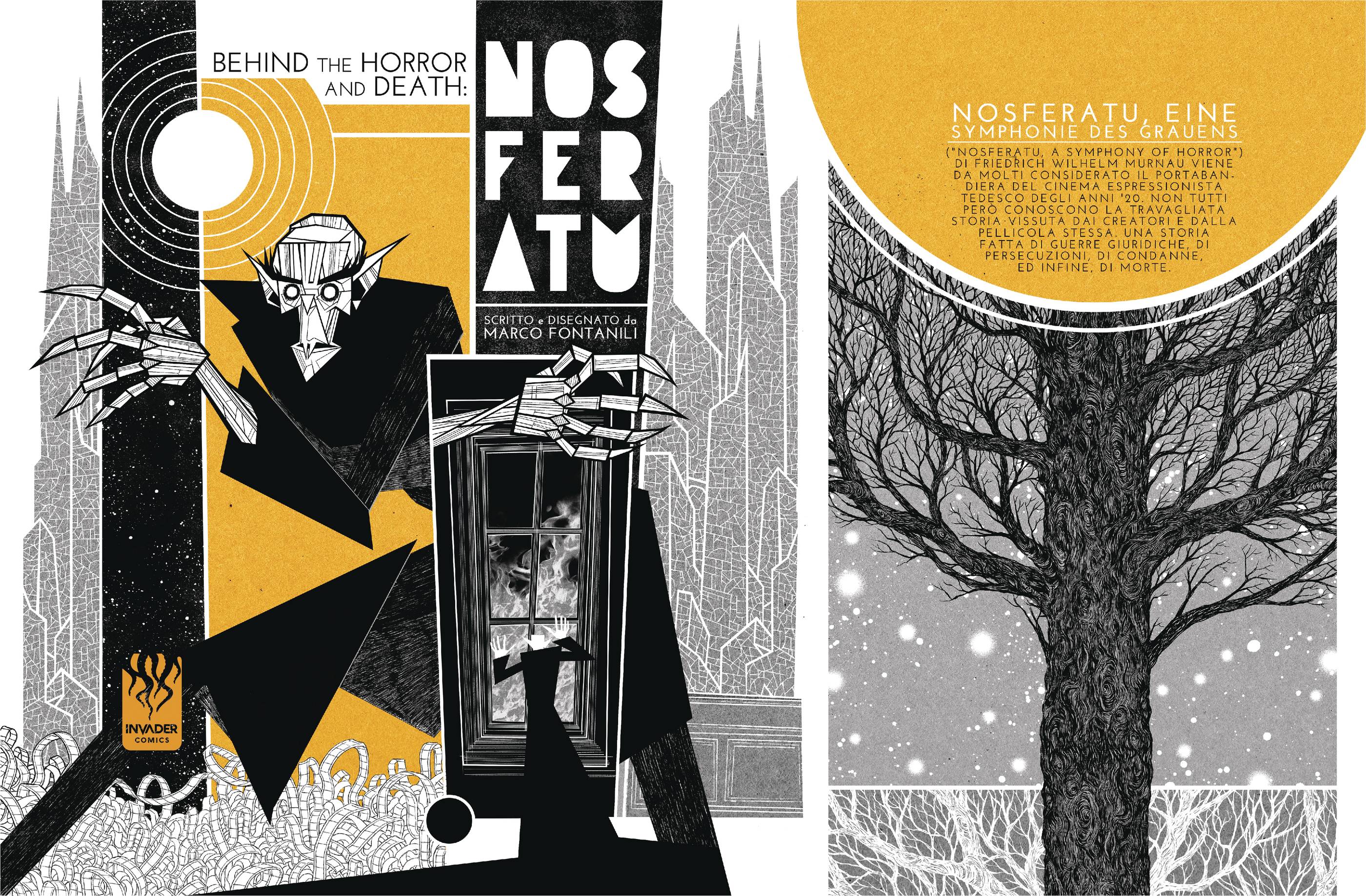 Behind The Horror And Death Nosferatu Tp Main Cvr