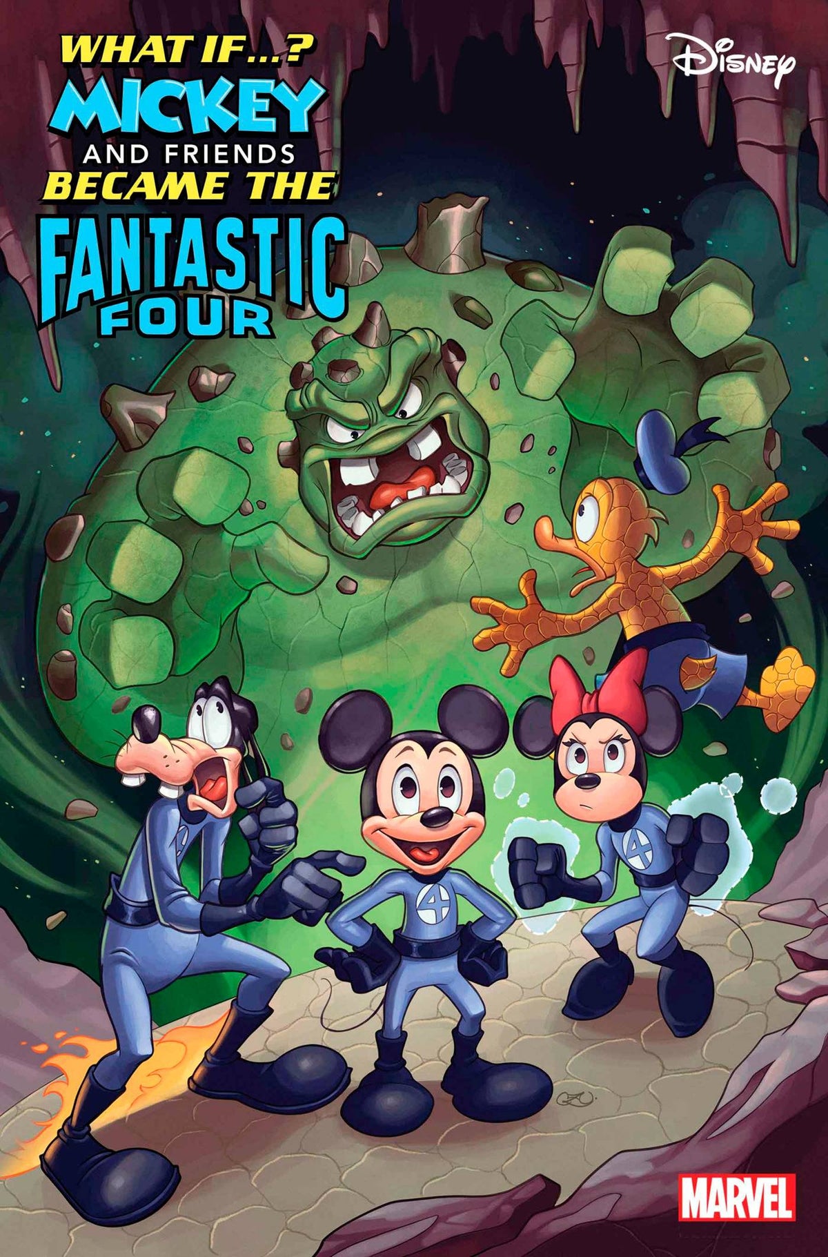 What If Mickey & Friends Became Fantastic Four #1 Zullo Var