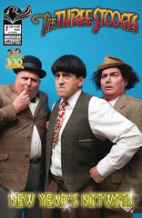 Three Stooges New Years Nitwits #1 Cvr D New Stooges Photo