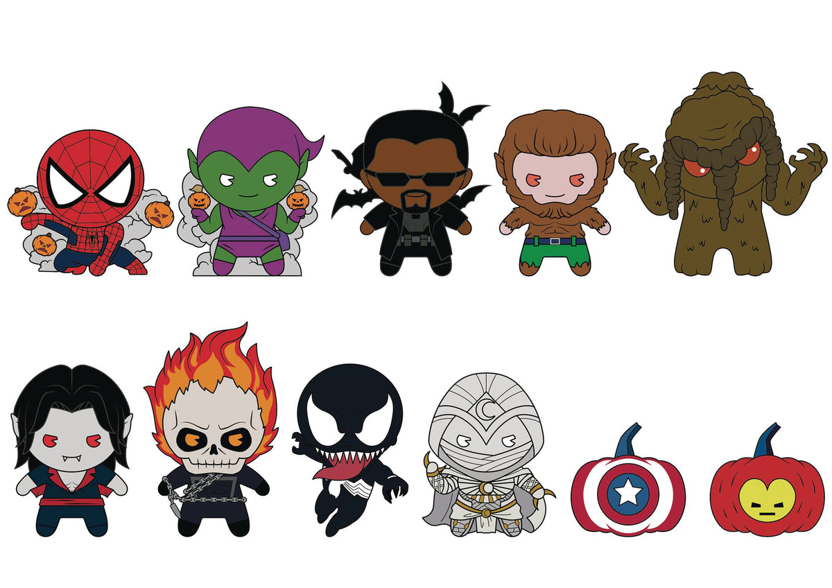 Marvel Seasonal Halloween 3D Foam Bag Clip