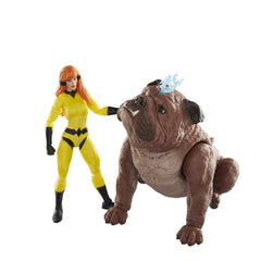 Marvel Legends Inhumans Crystal & Lockjaw 6-Inch Action Figure 2-pack