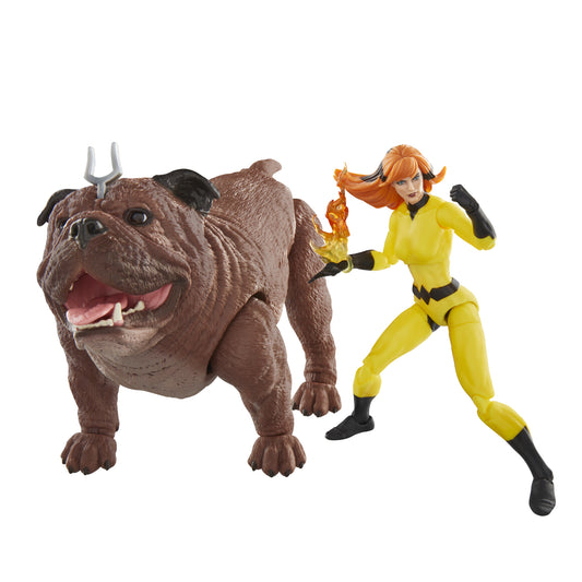 Marvel Legends Inhumans Crystal & Lockjaw 6-Inch Action Figure 2-pack