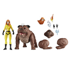 Marvel Legends Inhumans Crystal & Lockjaw 6-Inch Action Figure 2-pack