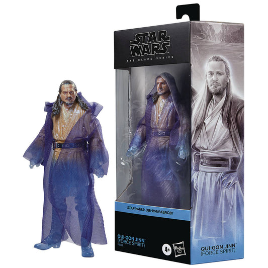 Star Wars The Black Series Obi Wan Kenobi Qui-Gon Jinn Force Spirit AF