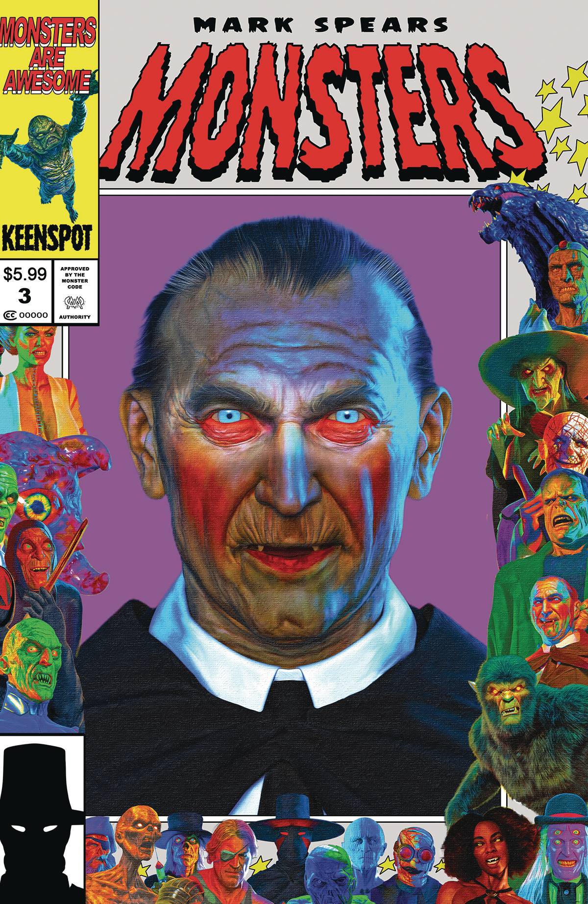 Mark Spears Monsters #3 Cvr D Dracula Homage