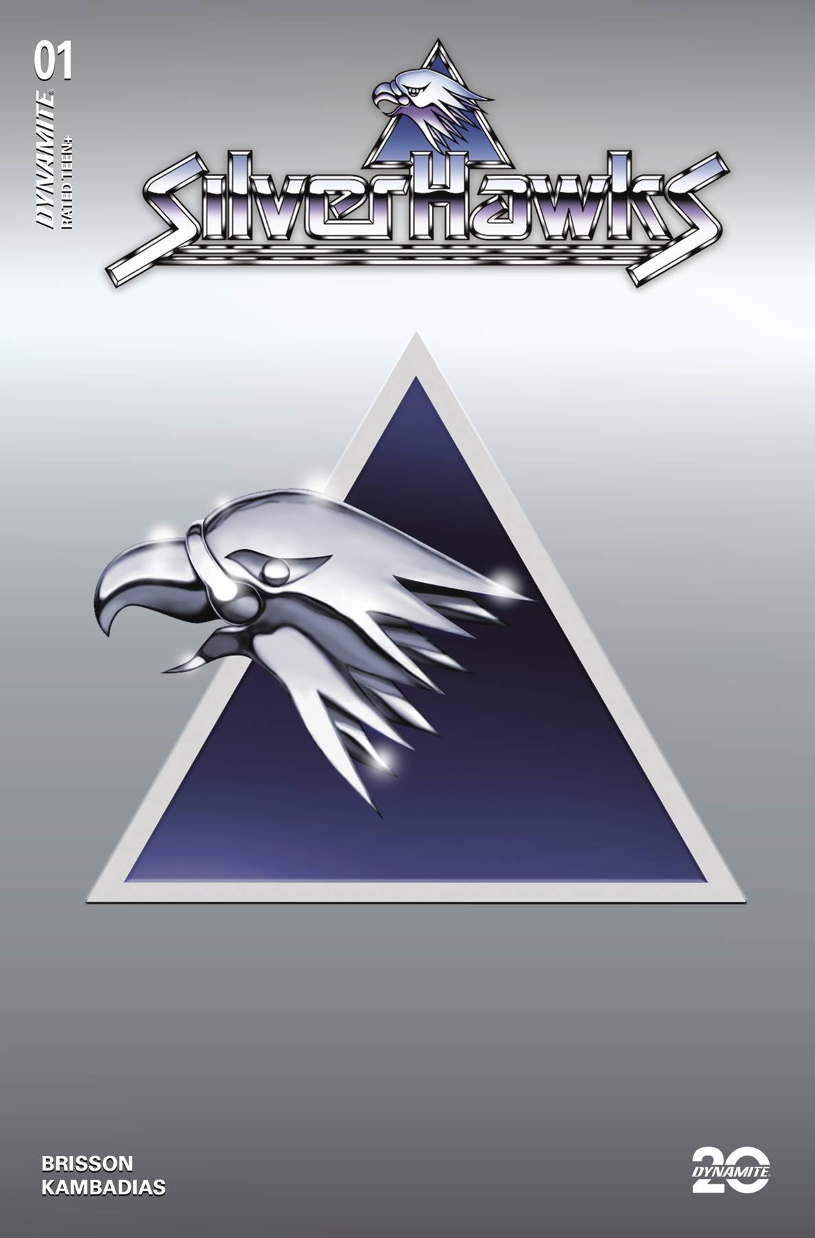 Silverhawks #1 Cvr I Silverhawks Symbol Foil Silver