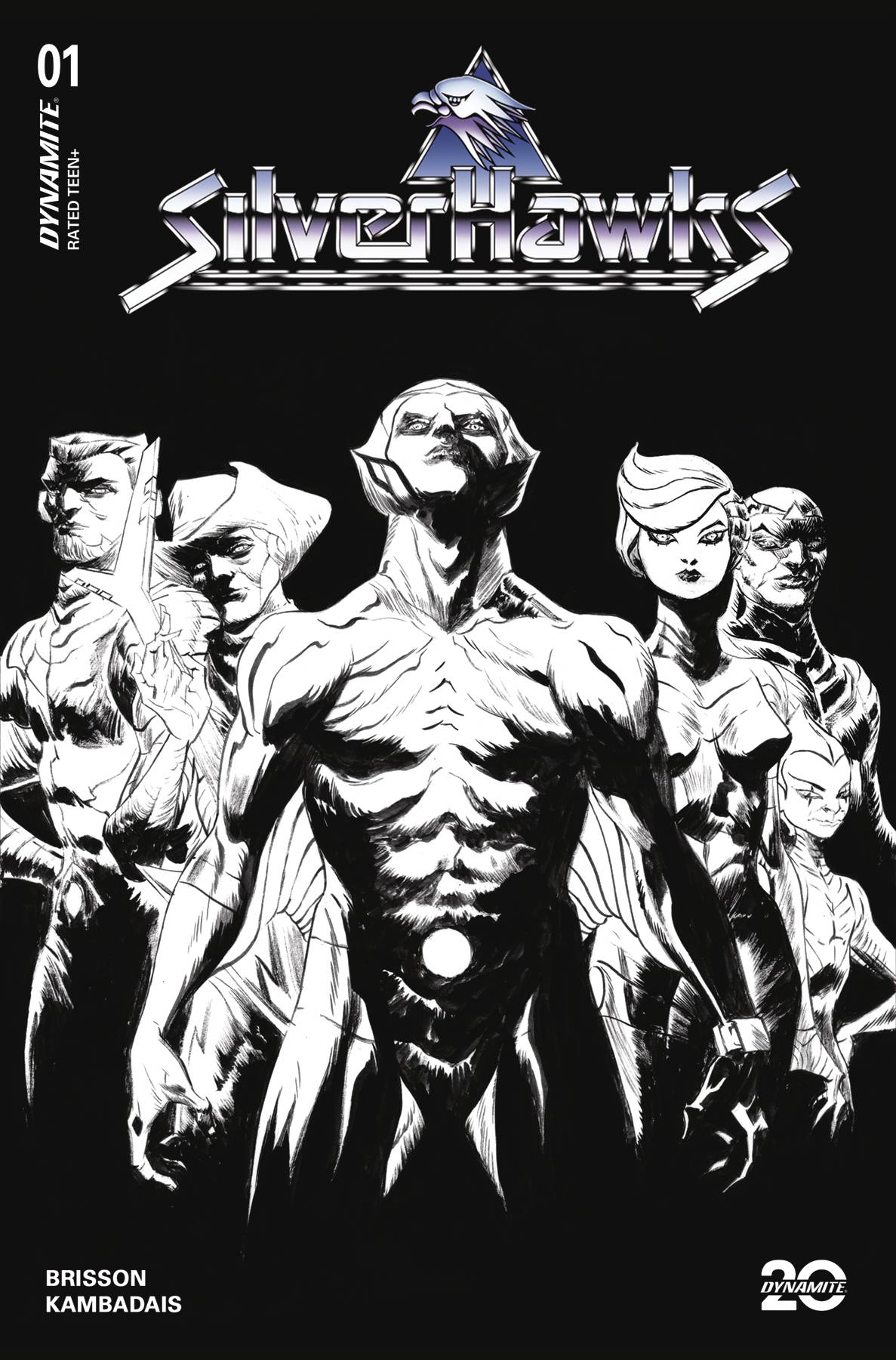 Silverhawks #1 Cvr Ze 50 Copy Incv Lee Line Art