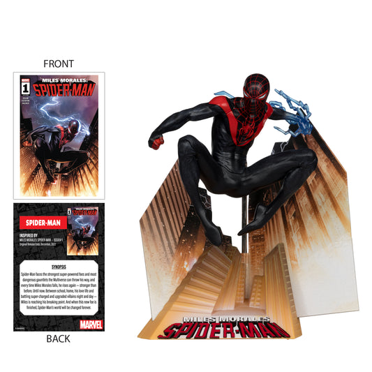 McFarlane Marvel Wv2 Miles Morales 1 1/10 Scale Fig