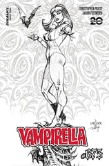 Vampirella #675 Cvr J 15 Copy Incv Linsner Line Art (Mr)