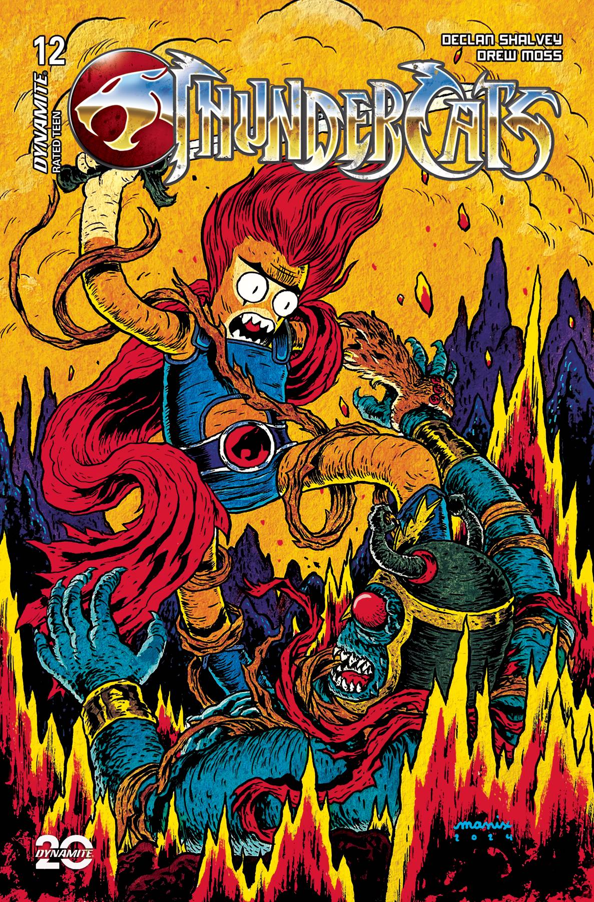 Thundercats #12 Cvr E Manix