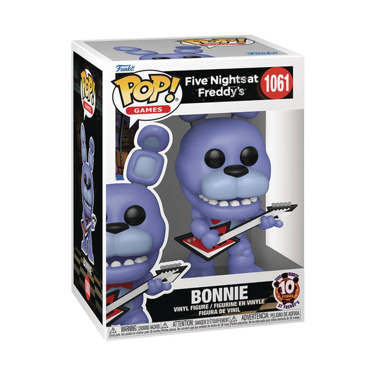 Five Nights at Freddy's 10th Anniversary Bonnie Pop! Vinyl Figure