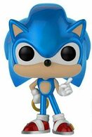 Sonic the Hedgehog Sonic with Ring Metallic Pop! Vinyl Figure - State of Comics
