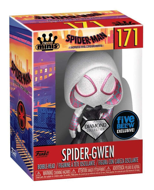 Across The Spider-Verse Spider-Gwen (Diamond Collection) Mini Pop! Vinyl Figure