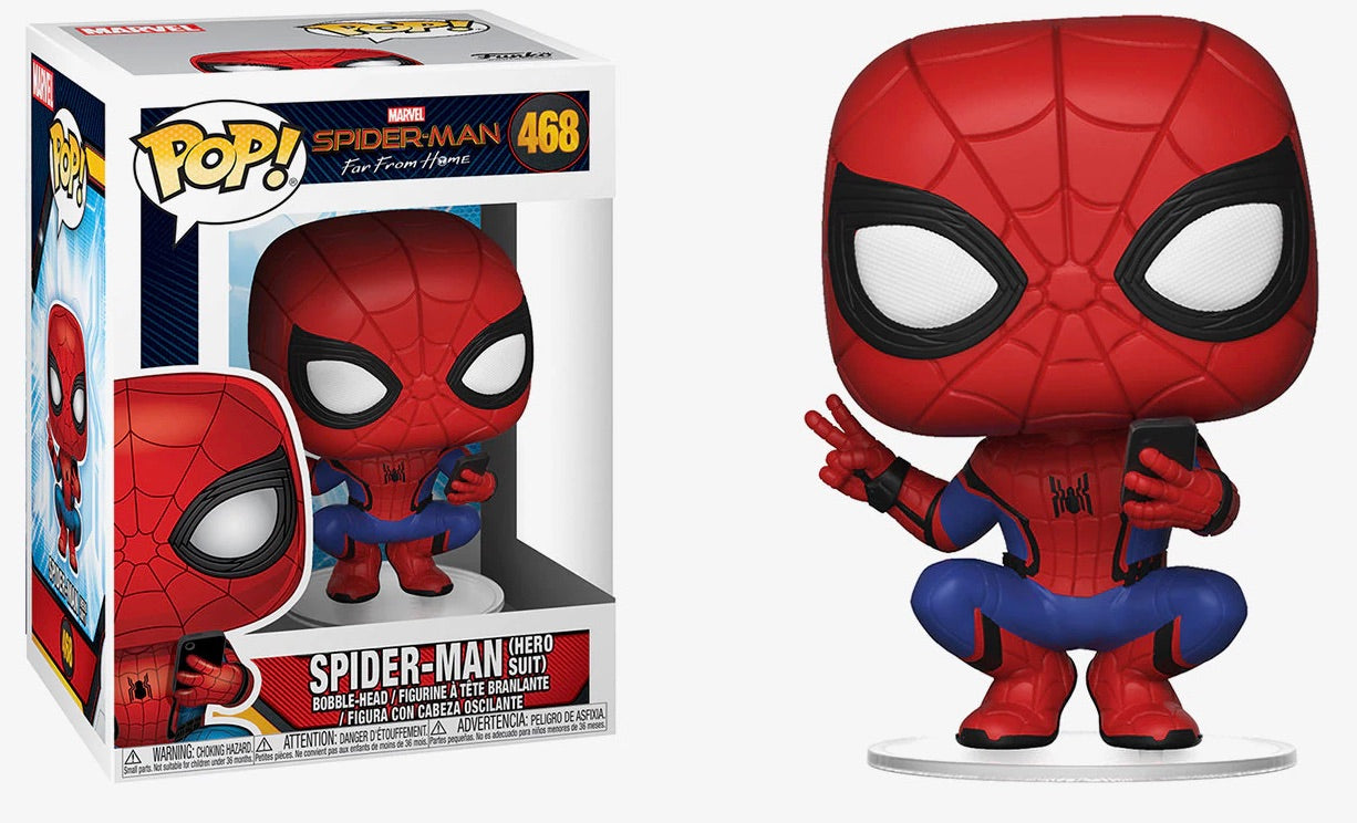 Spider-Man Far From Home Spider-Man Hero Suit) POP! Vinyl Figure - State of Comics