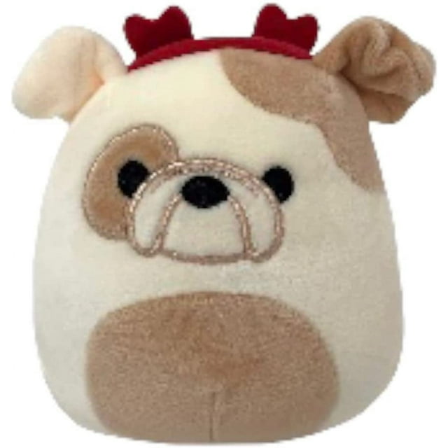 Squishmallow Valentine Brock the Dog 4.5-inch Plush