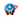Captain America Puffies Beanie Ball Plush