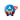Captain America Puffies Beanie Ball Plush