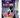 2026 TOPPS Disney Neon Blaster Value Box of trading cards featuring colorful Disney characters and vibrant neon-themed designs.