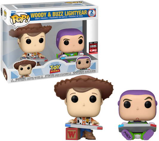 Woody & Buzz Lightyear Pop! Vinyl 2-pack