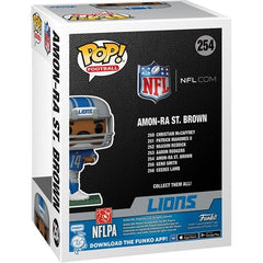 NFL Detroit Lions Amon-Ra St. Brown Funko Pop! Vinyl Figure #254