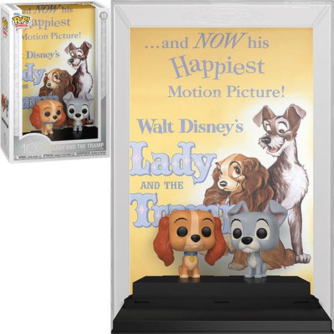Disney 100 Lady and the Tramp Pop! Movie Poster - State of Comics