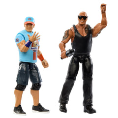 WWE Main Event Showdown Series 19 The Rock Vs. John Cena Action Figure 2-Pack