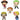 One Piece Funko Pop! Vinyl Figure 5 Pack
