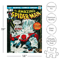 Marvel Spider-Man Cover 500 Piece Jigsaw Puzzle