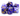 Old School 7 Piece DnD RPG Dice Set: Vorpal - Purple & Grey w/ Gold - State of Comics