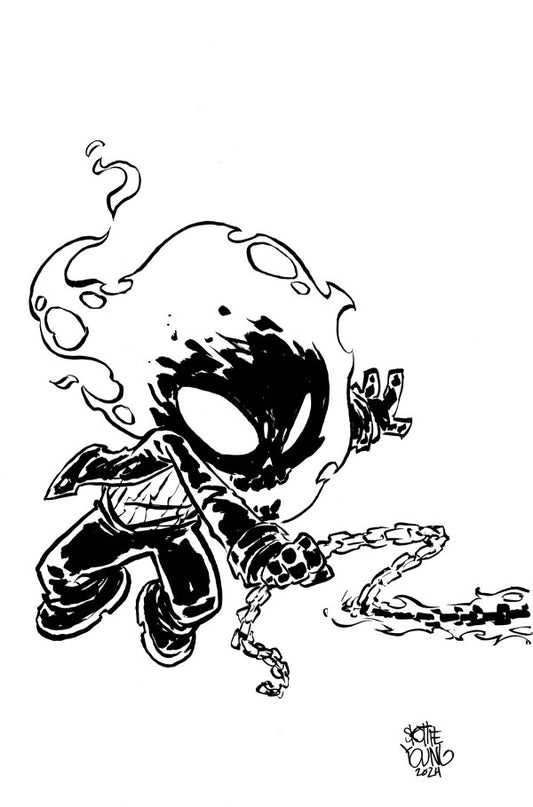 Ghost Rider Final Vengeance #4 50 Copy Incv Sketch Vir Var