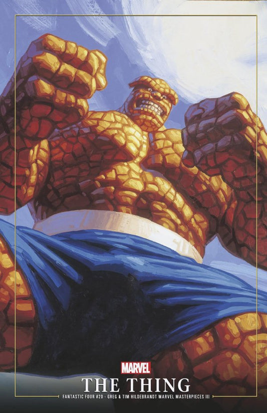 Fantastic Four #20 Hildebrandt Thing Mmp Iii Var - State of Comics