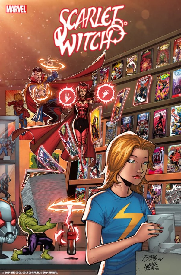 Scarlet Witch #3 Ron Lim Coca-Cola Var