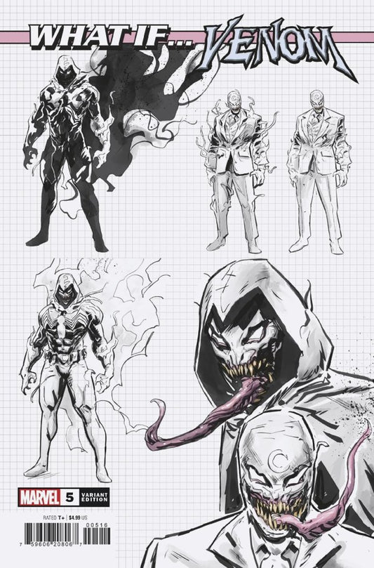 What If Venom #5 10 Copy Incv Jesus Hervas Design Var