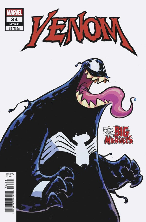 Venom #34 Skottie Young Big Marvel Var - State of Comics