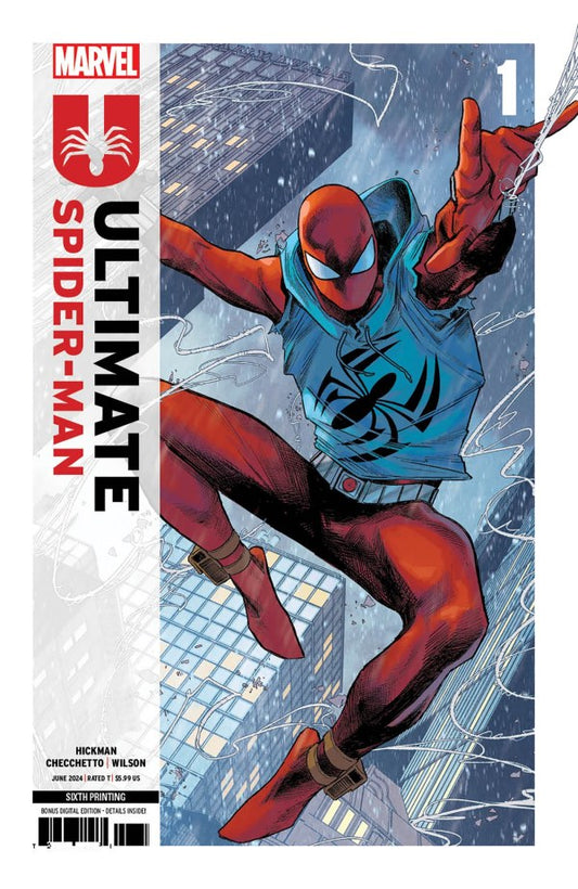 Ultimate Spider-Man #1 Marco Checchetto 6th Printing Variant - State of Comics