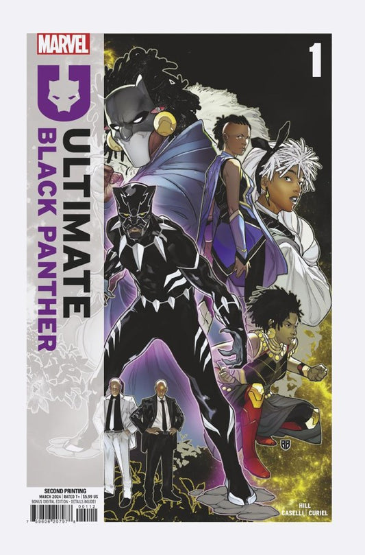 Ultimate Black Panther #1 2nd Ptg Silva Var - State of Comics