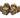 Old School Dice RPG rune dice set with gold and black magical rune design on six-sided dice.