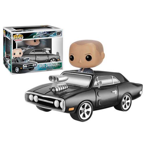 Fast & Furious 1970 Charger w/ Dom Toretto Pop! Rides Vinyl Figure (Damaged Box)