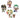 DC Comic Superheroes Holiday 4-Pack