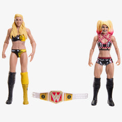 WWE Championship Showdown Series 12 Charlotte Flair & Alexa Bliss Action Figure 2-Pack - State of Comics