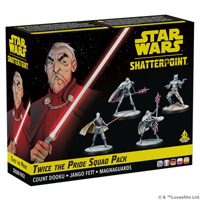 Star Wars Shatterpoint Twice the Pride Count Dooku Squad Pack - State of Comics