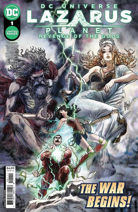 Lazarus Planet Revenge Of The Gods #1 (Of 4) Cvr A Guillem March - State of Comics