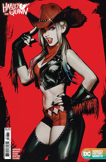 Harley Quinn #38 Cvr C Sozomaika Womens History Month Card Stock Var